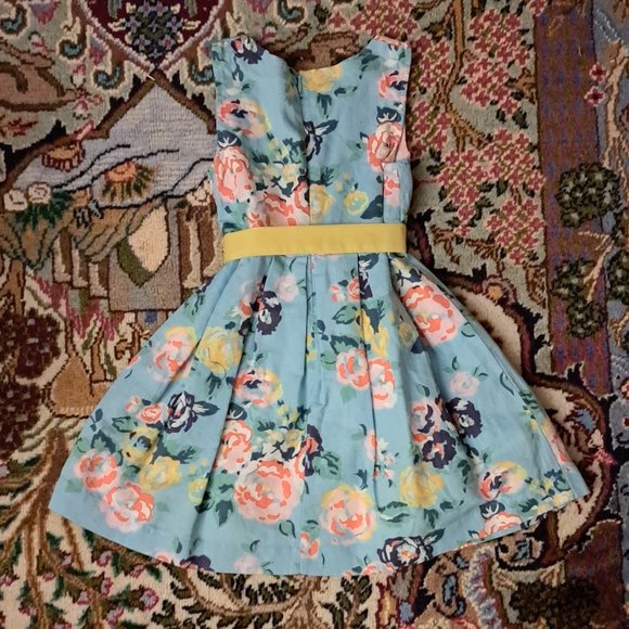 Mini Boden Cotten Dress Size 2/3 - Picture 2 of 3